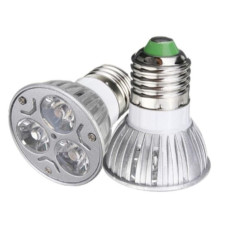 3 Watt Bitki Yetiştirme Ledi Full sprectrum Grow Led Spot 220v. E27 Duylu