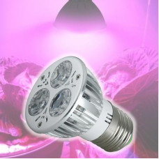 3 Watt Bitki Yetiştirme Ledi Full sprectrum Grow Led Spot 220v. E27 Duylu