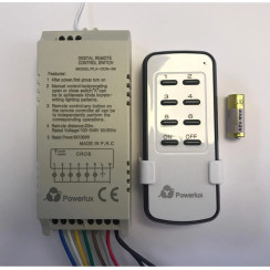 6 Kanallı Uzaktan Kumandalı Aydınlatma Avize Kumandası