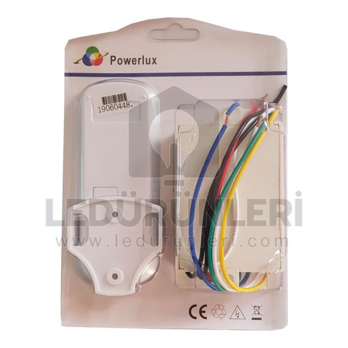 Powerlux 4 Kanallı Uzaktan Kumandalı Aydınlatma Avize Kumandası