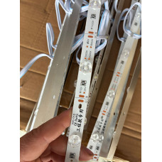 12V 100cm 12 LED’li Mercekli Alüminyum LED Bar – Backlight Aydınlatma 12W