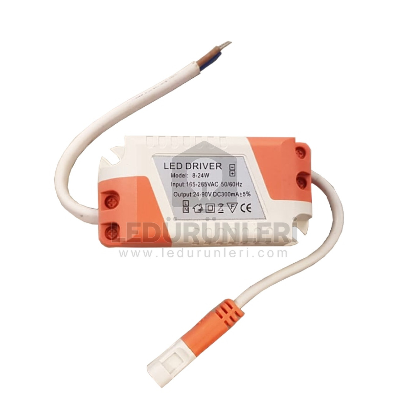 Powerlux 8-24W. 40-80V 200mA Led Spot Panel Driver Sürücüsü