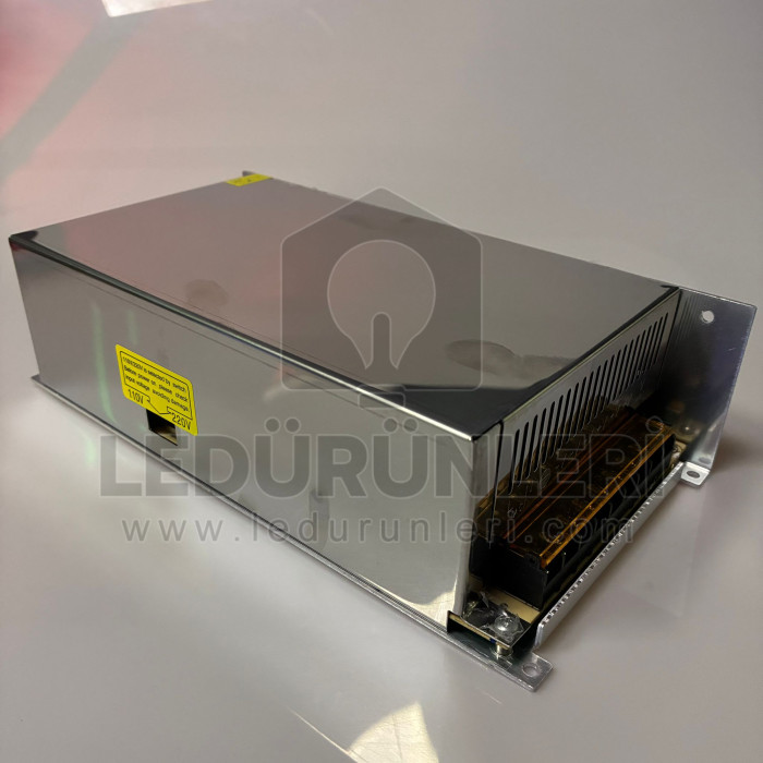 12V 80A  960W Led Adaptör - Metal Kasa Güç Kaynağı – Yüksek Amperli Trafo - LED.01349
