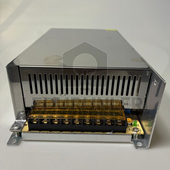 12V 80A  960W Led Adaptör - Metal Kasa Güç Kaynağı – Yüksek Amperli Trafo - LED.01349