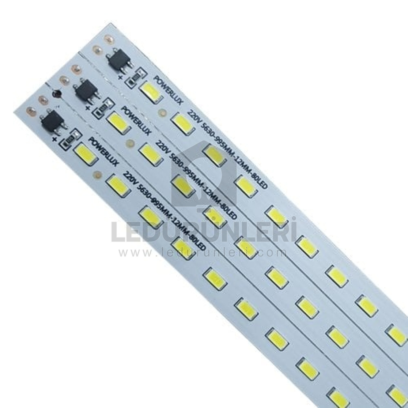 LightGo 220V 5630 LED’li Alüminyum Bar LED – 80 LED’li Yüksek Işıklı LED Çubuk
