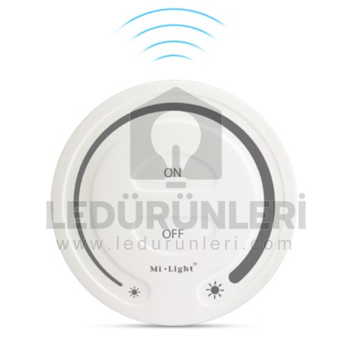 Mi-Light Wi-Fi + 2.4G RF Tek Renk LED Dimmer – MiBoxer FUT036W, 12–24V, 12A, Duvar Kumandası Uyumlu