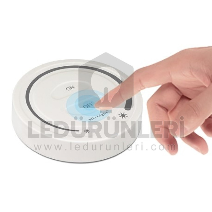 Mi-Light Wi-Fi + 2.4G RF Tek Renk LED Dimmer – MiBoxer FUT036W, 12–24V, 12A, Duvar Kumandası Uyumlu