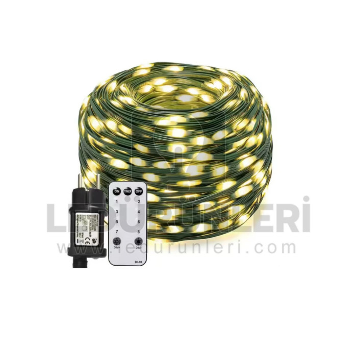 Dış Ortam Su Geçirmez Dekoratif LED Aydınlatma – 50 Metre, Kumandalı - LED.01403