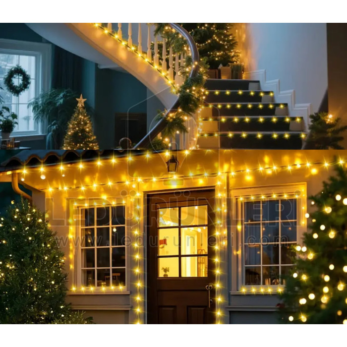 Dış Ortam Su Geçirmez Dekoratif LED Aydınlatma – 50 Metre, Kumandalı - LED.01403
