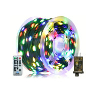 Dış Ortam Su Geçirmez Dekoratif LED Aydınlatma – 50 Metre, Kumandalı