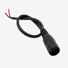 2.1mm Erkek+Dişi Jack, Adaptör Uzatma Kablosu 15cm Adaptör Kablosu Soketi