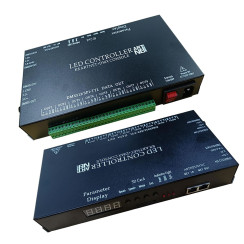 K8 ARTNET+DMX Console LED Kontrol Cihazı | 8 Kanal SPI & DMX512 Pixel LED Kontrolörü