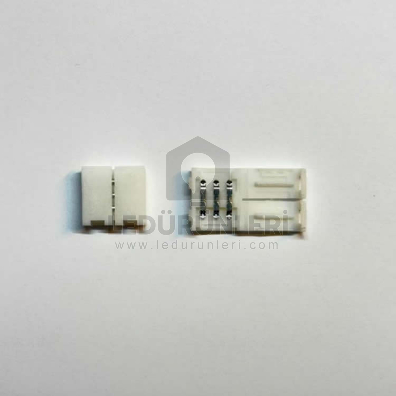 LEDLEN Pixel LED Birleştirme Aparatı 3 Pin | WS2811 WS2812B Şerit LED Konnektörü