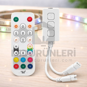 SP548E WiFi RGB Pixel LED Kumandası | Animasyon & Müzik Modu - Çift Çıkışlı Kontrolcü