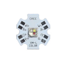 Cree XML RGBW 12W Yüksek Güç LED (4 Kanal R/G/B/W) | 20mm Star PCB