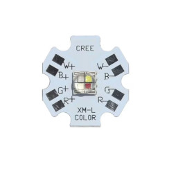 Cree XML RGBW 12W Yüksek Güç LED (4 Kanal R/G/B/W) | 20mm Star PCB