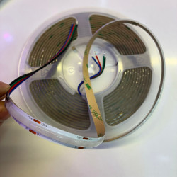 12V 8mm 576 LED RGB COB Şerit LED IP20 İç Mekan