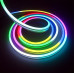 LEDLEN 24V Adreslenebilir RGB Pixel Neon LED 10x20mm | 25 Metre Tek Parça (Büyük Boy)