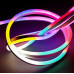 LEDLEN 24V Adreslenebilir RGB Pixel Neon LED 10x20mm | 25 Metre Tek Parça (Büyük Boy)