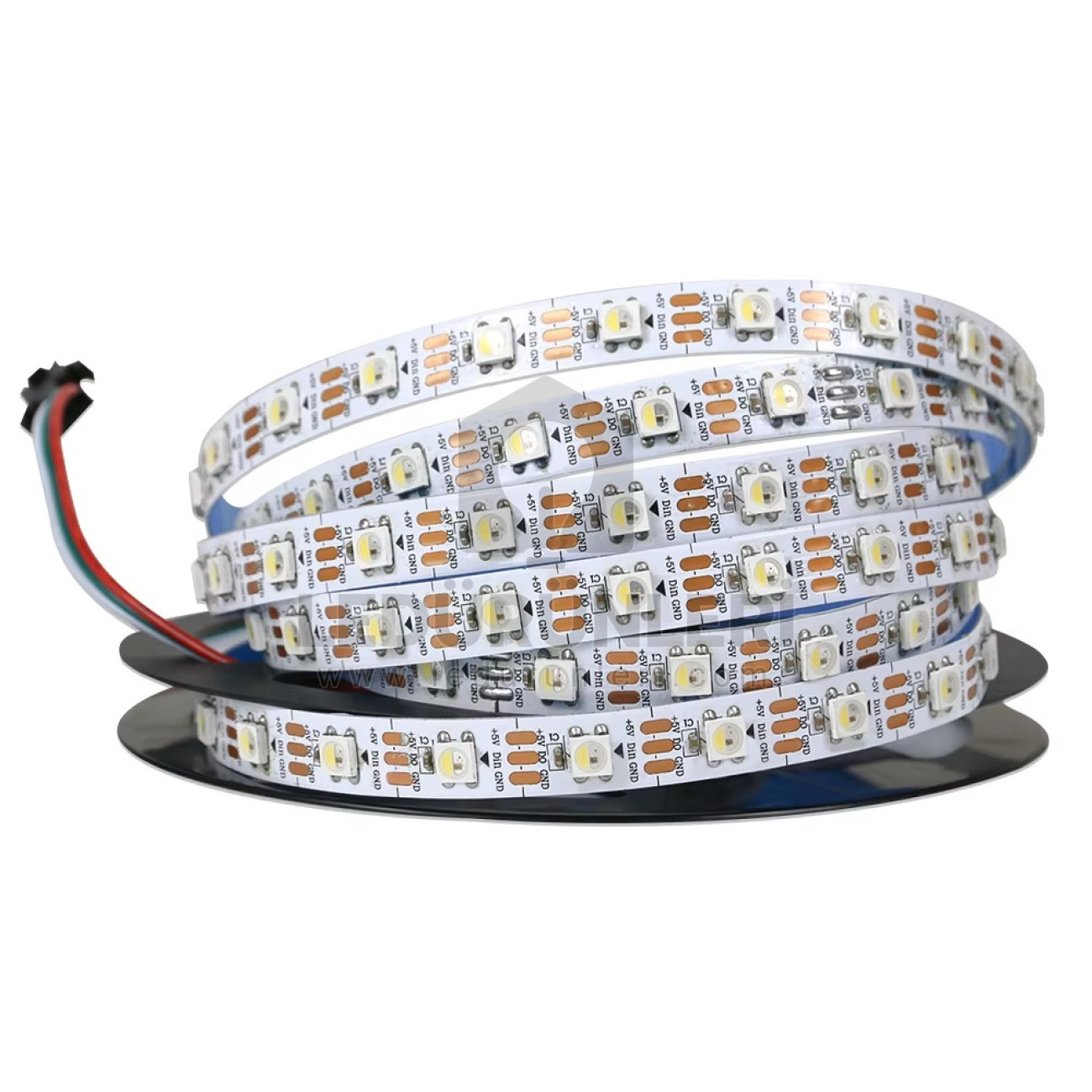 LightGo SK6812 RGBW(6500K) 5V 60LED IP20 Adreslenebilir Pixel LED Şerit
