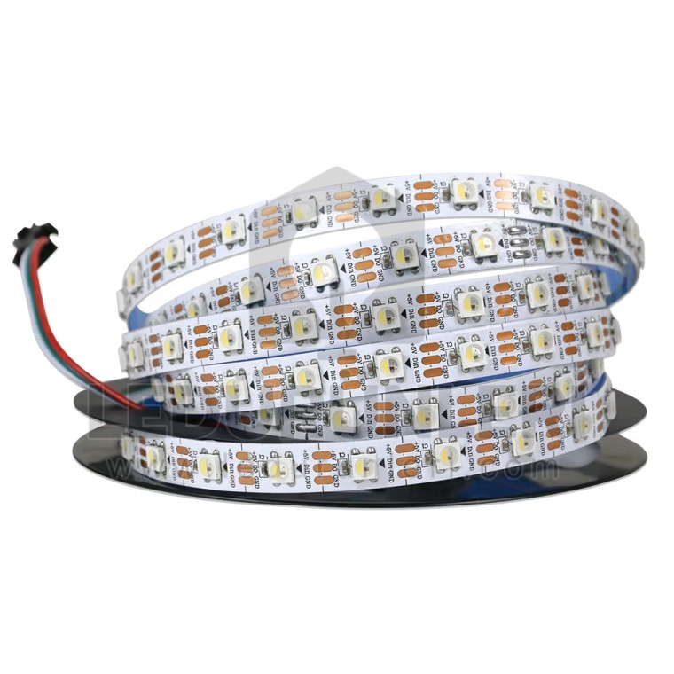 SK6812 RGBW(6500K) 5V 60LED IP20 Adreslenebilir Pixel LED Şerit