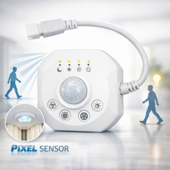 Pixel LED Hareket Sensörü PIR Algılayıcılı Akıllı Sensör Modülü