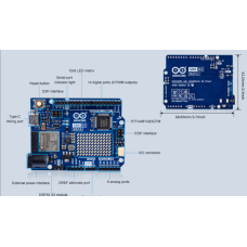 Arduino UNO R4 WiFi Type-C Geliştirme Kartı - Kablosuz ve Yüksek Performans