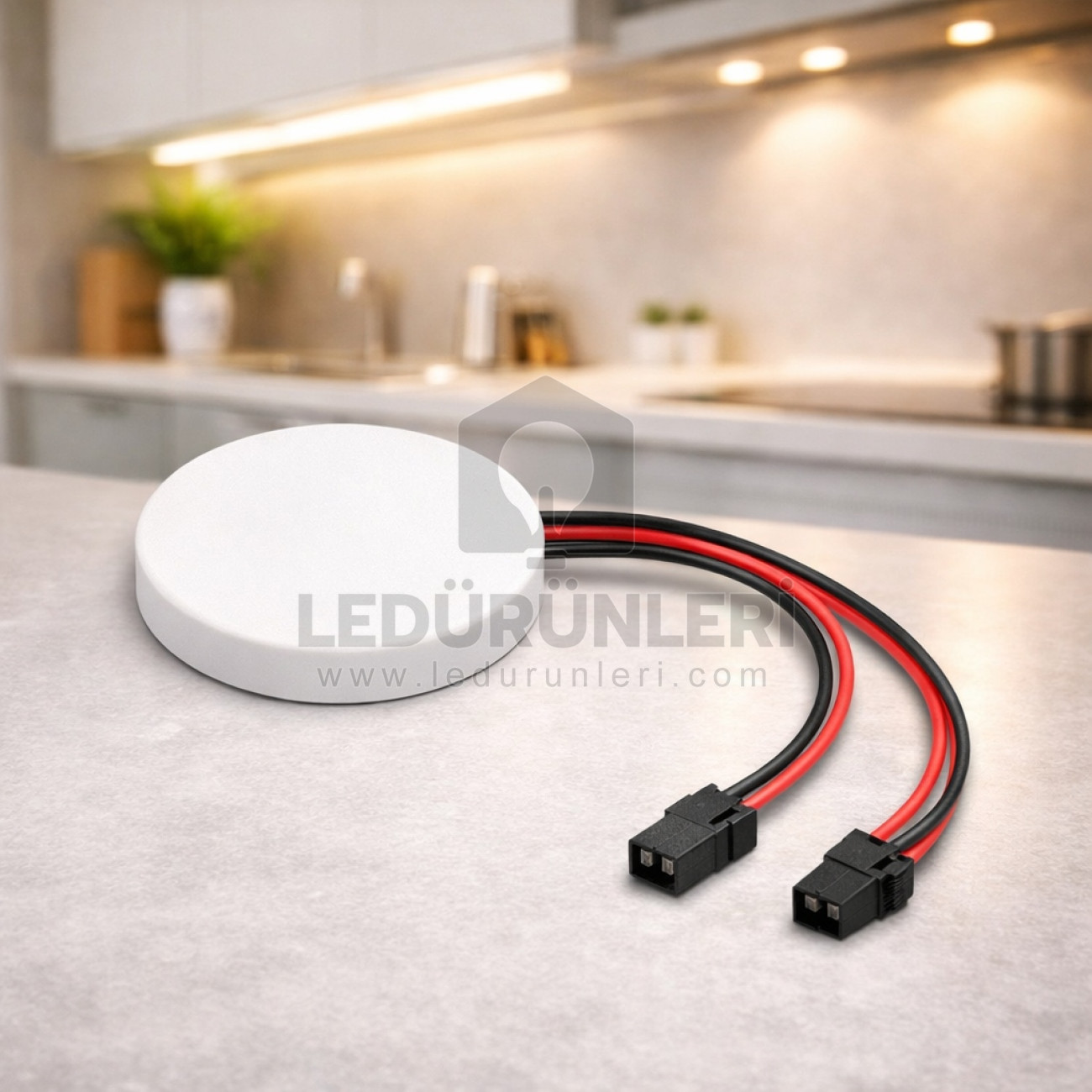 LightGo 12V-24V Mermer, Mobilya Dokunmatik Dimmer Sensör | El Hareketi ile LED Parlaklık Ayarı (5A 60W)