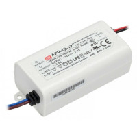 12V 1A 12W LED Güç Kaynağı IP42 Koruma Sınıfı