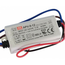 APV-08-12 12V 0.67A Kompakt LED Güç Kaynağı