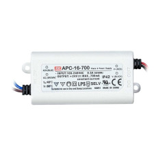 16W 700mA 19-24V DC LED Güç Kaynağı IP42 Koruma