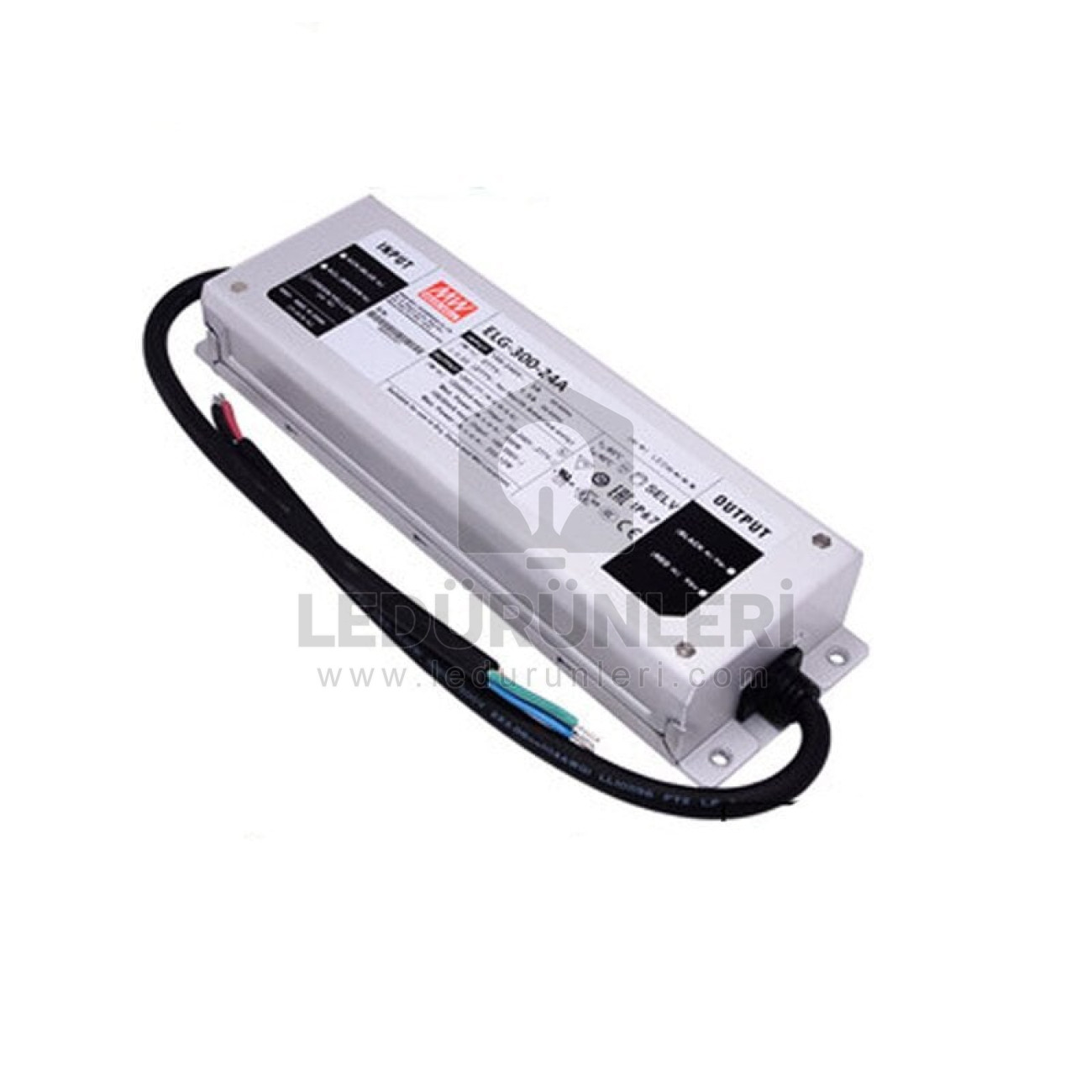 MeanWell ELG-300-24A 24V 12.5A Ayarlanabilir LED Güç Kaynağı
