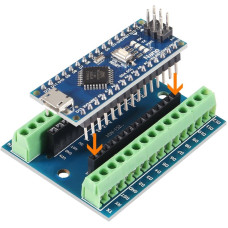 Arduino Nano Klemens Shield - Vidalı Terminal Adaptör