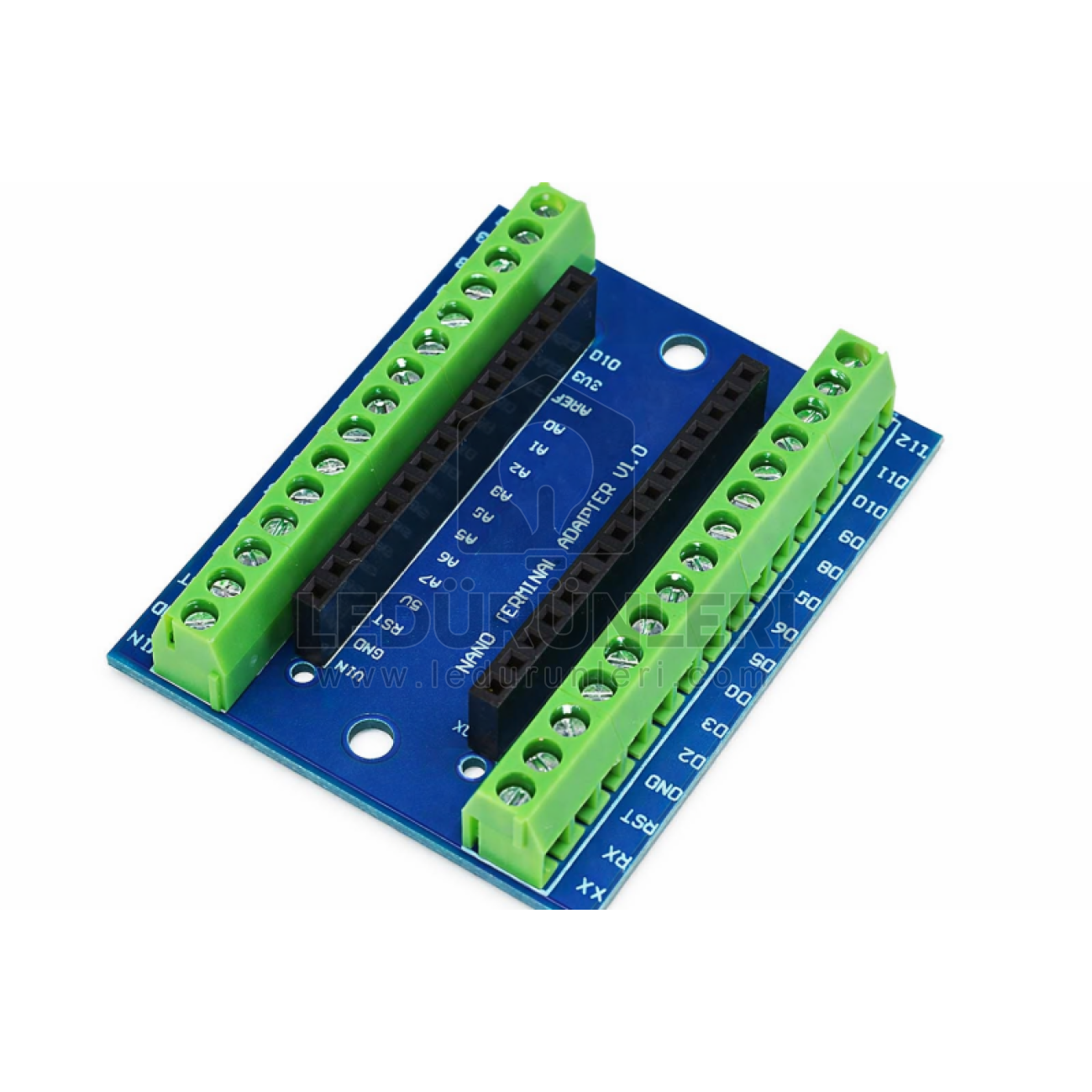 Genel Arduino Nano Klemens Shield - Vidalı Terminal Adaptör