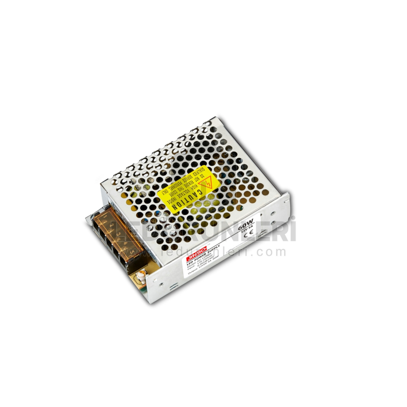 Jinbo 24V 2.5A Metal Kasa İç Mekan Adaptör - Yüksek Verimli Güç Kaynağı