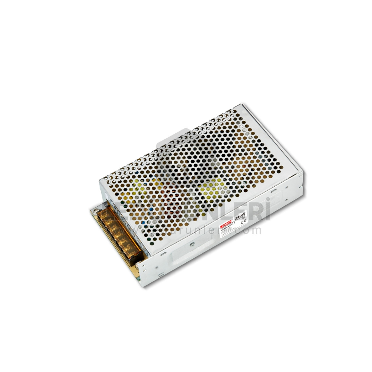 Jinbo 12V 20A Metal Kasa İç Mekan Adaptör Güç Kaynağı