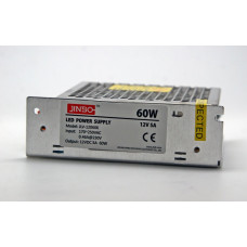 JİNBO POWER 12V 5A Metal Kasa İç Mekan Adaptör