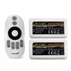 MiBoxer FUT036 2.4GHz RF Tek Renk LED Dimmer + 4 Zone Dokunmatik Kumanda | 12V 24V 10A LED Kontrolcü