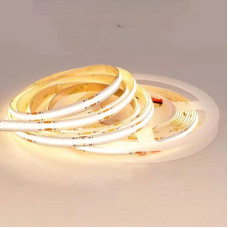 24V COB Şerit Led 320Led 12W/m IP20 8mm İç Mekan Şerit LED
