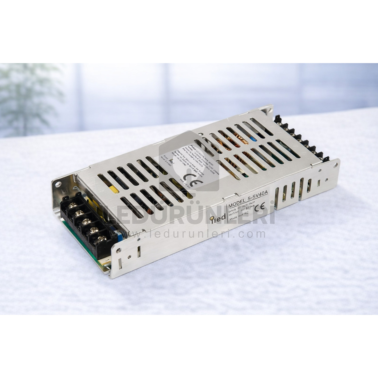 I-Power 5V 40A Slim Metal Kasa Güç Adaptörü - İnce ve Dayanıklı