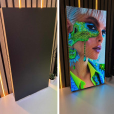 32x64 cm Wifi Kontrollü İç Mekan LED Ekran | Tak Çalıştır GOB P2.5 Reklam Tabelası