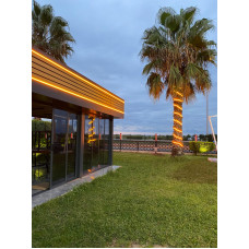 24V 13mm Kalın Tek Renk Silikon Neon LED IP67 Dış Mekan