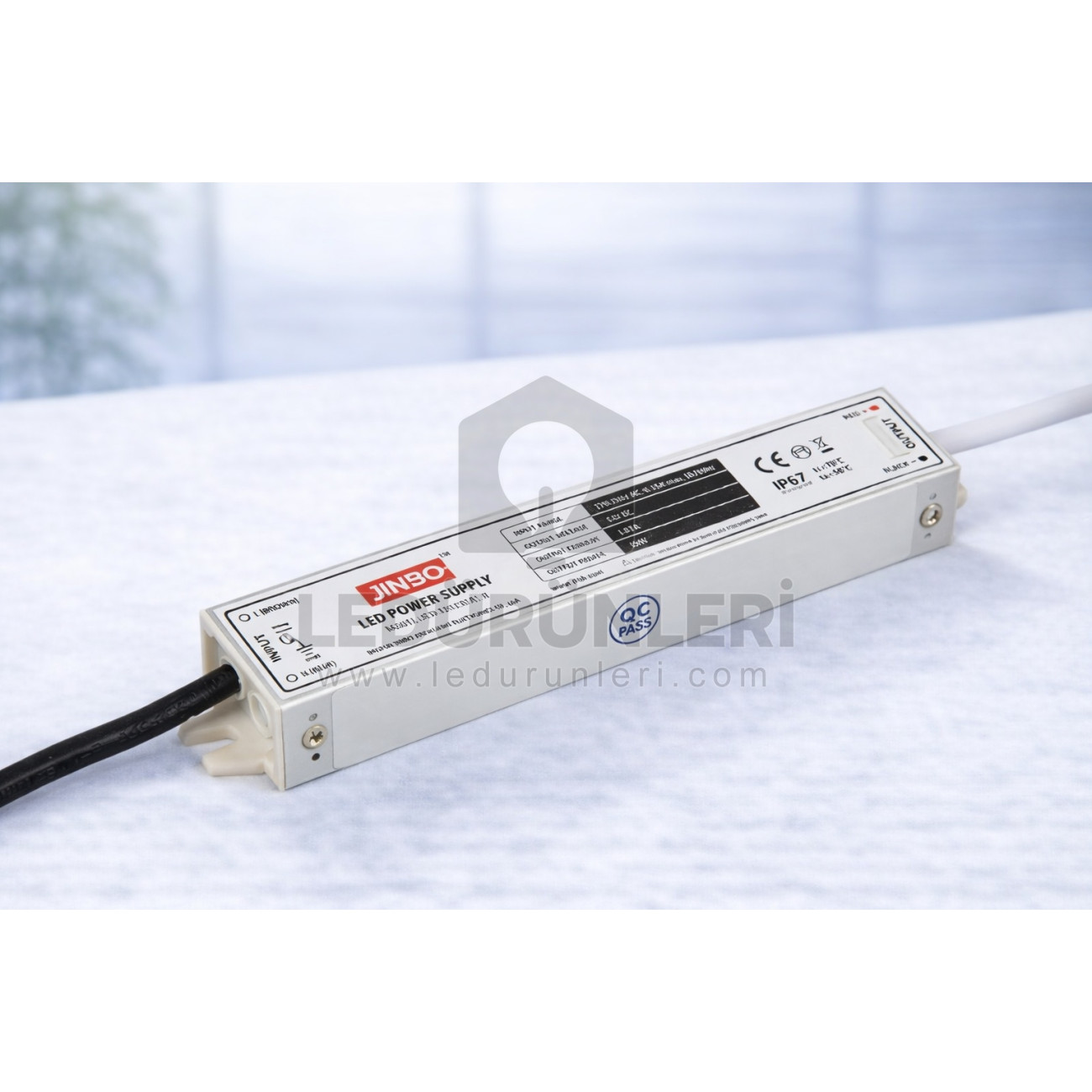 Jinbo 12V 1.67A Dış Mekan Adaptör - Yüksek Verimli ve Dayanıklı