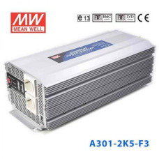 A301-2K5-F3 12 Volt DC - 220 Volt AC 2500 Watt Güç İnverteri