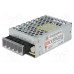 MeanWell RS-025-12 12 Volt 2.1 Amper Panel Montajlı Kutulu Güç Kaynağı
