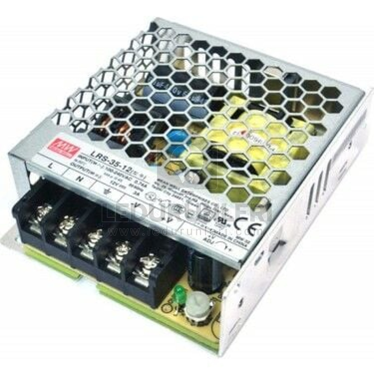 MeanWell LRS-035-12 12 Volt DC 3 Amper Kutulu Güç Kaynağı
