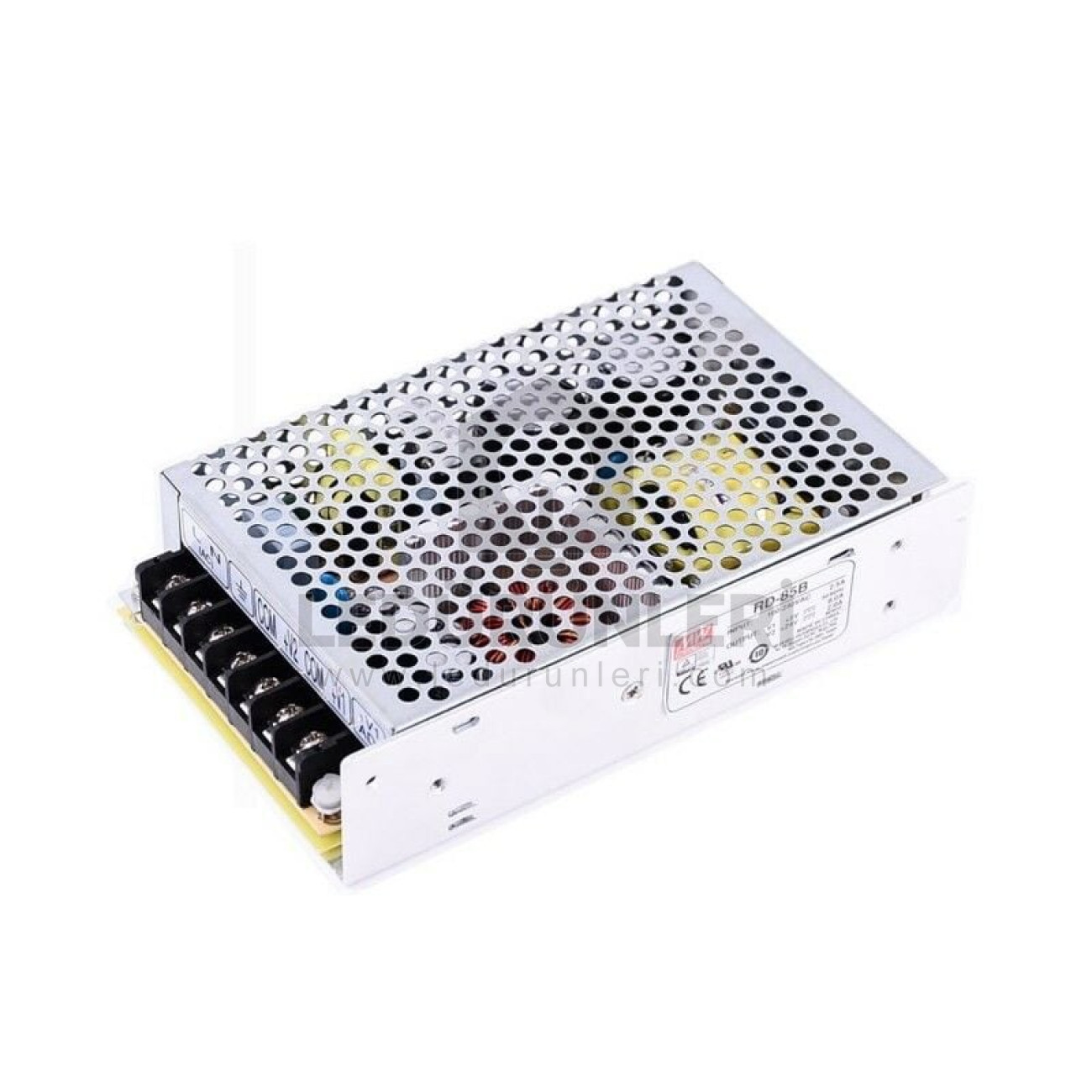 MeanWell RD-085B 5V / 24V DC 10A / 2.5A Çok Çıkışlı Kutulu Güç Kaynağı
