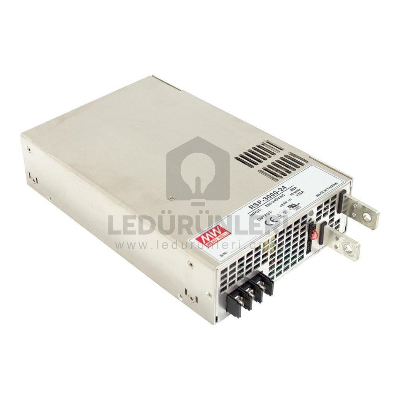 MeanWell RSP-3000-24 24 Volt DC 125 Amper Kutulu Güç Kaynağı