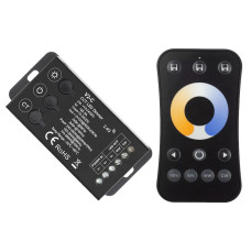 RF Kodlu Tunable LED Kontrol Ünitesi - 12/24V, 20m Menzil