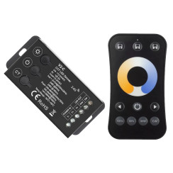 RF Kodlu Tunable LED Kontrol Ünitesi - 12/24V, 20m Menzil